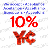 En todos nuestros productos y servicios 10 % YTCs